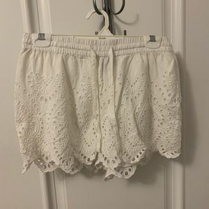 Top Shop lace shorts